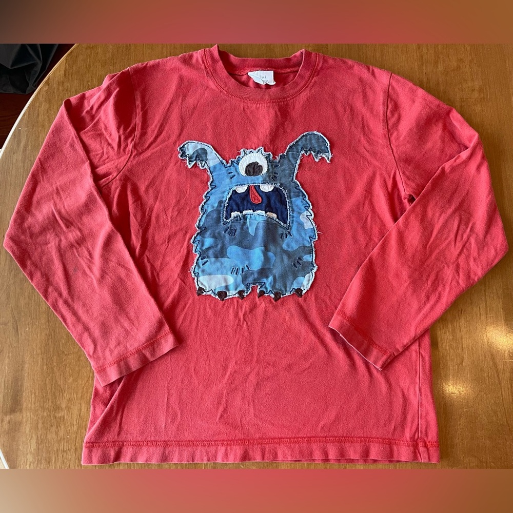 Mini Boden monster shirt Halloween